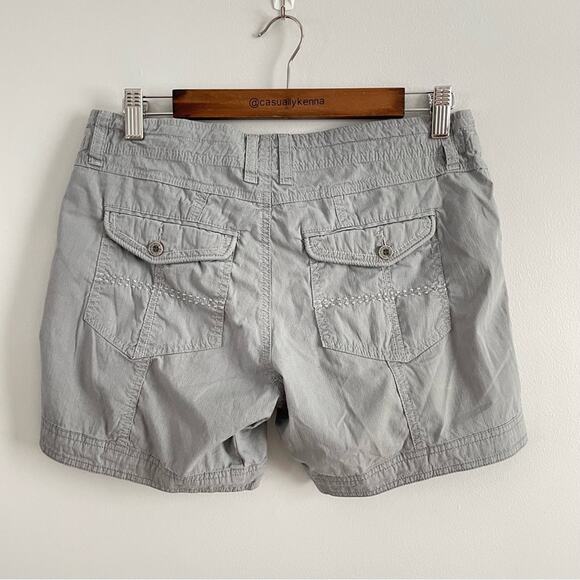 Kuhl | Womens Kontra Mid Rise Outdoor Shorts Grey Hiking Camping Athletic Size 6 - Picture 6 of 12
